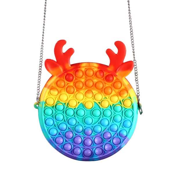 Cute Bag Pops Fidget Toys Antlers Red Toys & Games - Tophatter Daily Deals