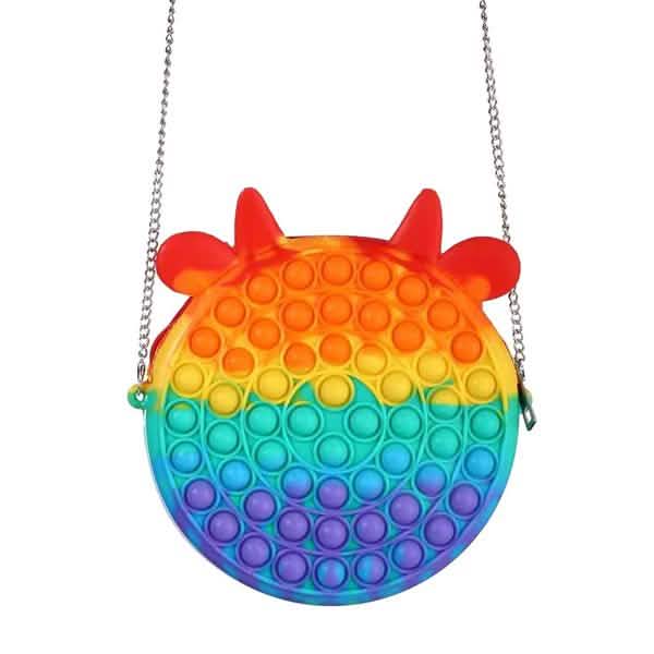 Cute Bag Pops Fidget Toys Horns Red Toys & Games - Tophatter Daily Deals