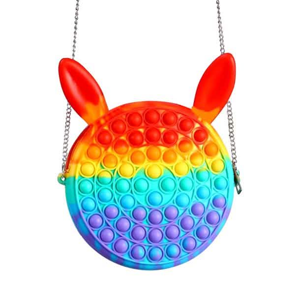 Cute Bag Pops Fidget Toys Rabbit Ears Red Toys & Games - Tophatter Daily Deals