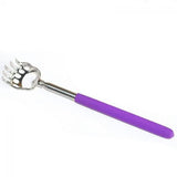 Cute Bear Claw Stainless Back Claw Back Scratcher Ultimate Extendable Purple Health & Wellness - Tophatter Daily Deals