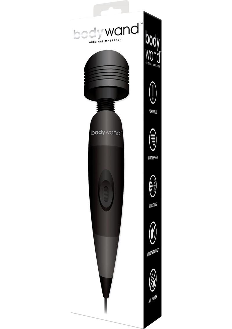 Bodywand Original Electric Massager for Intimate Relaxation Black > Sex Toys > Massage Wands - Tophatter Daily Deals