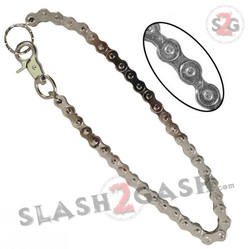 Hot Leathers Biker Chain Style Wallet Chain 18" Wallet Chain - Tophatter Daily Deals