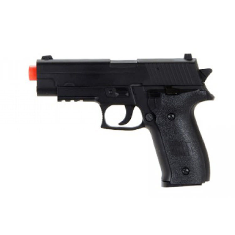 ZM23 226 FBI Full Metal Spring Pistol Airsoft HandGun 235 FPS - Tophatter's Inc. Weapons Store Online Collectible Weapons - Tophatter Daily Deals