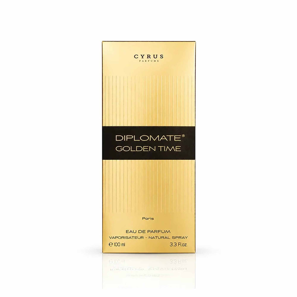 Cyrus Diplomate Golden Time Eau De Parfum 100ml Spray - Tophatter Daily Deals