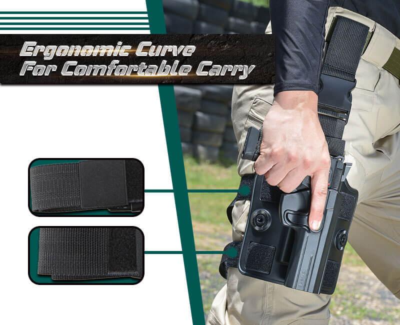CYTAC COMPACT DROPLEG PLATFORM (R-DEFENDER) - Tophatter's Army Deals HOLSTERS & BAGS - Tophatter Daily Deals