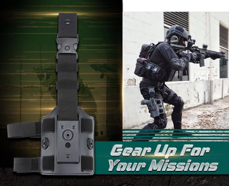 CYTAC COMPACT DROPLEG PLATFORM (R-DEFENDER) - Tophatter's Army Deals HOLSTERS & BAGS - Tophatter Daily Deals