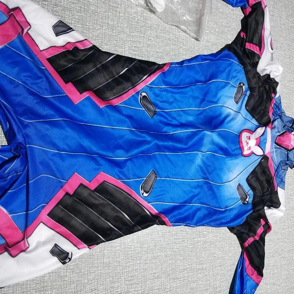 d.va Cosplay Costumes Superhero Zentai Suit dva Halloween Bodysuit Adults Kids - Tophatter Daily Deals