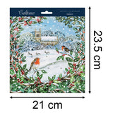 Robin & Deer Christmas Advent Calendar | Wreath Christmas Advent Calendar Advent Calendar - Tophatter Daily Deals