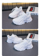 Boys 'and Girls' Comfortable Breathable Running White ' Shoes For Student 0 - Tophatter Daily Deals