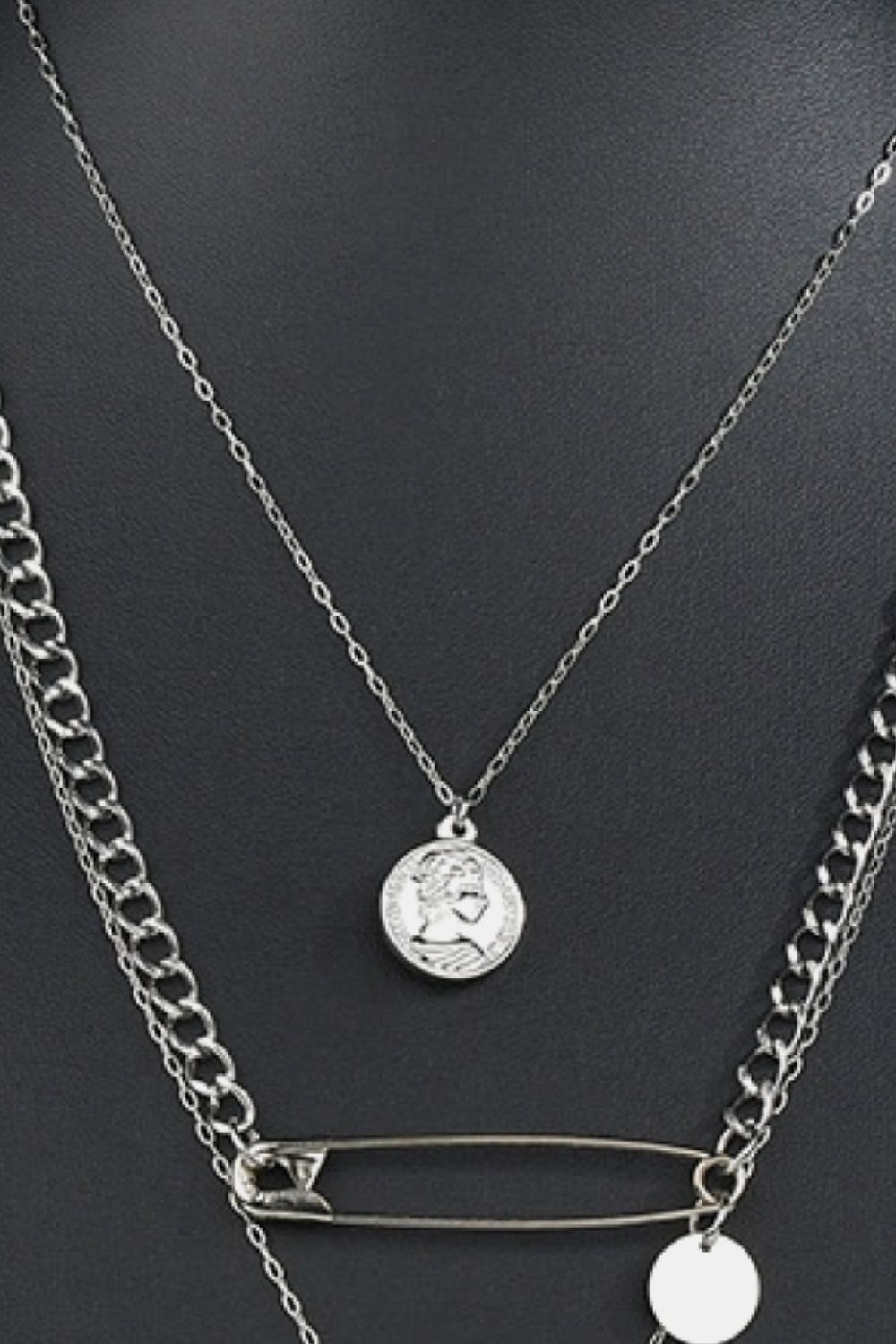 Minimalist Design Antique Coins Necklace Necklaces - Tophatter Daily Deals