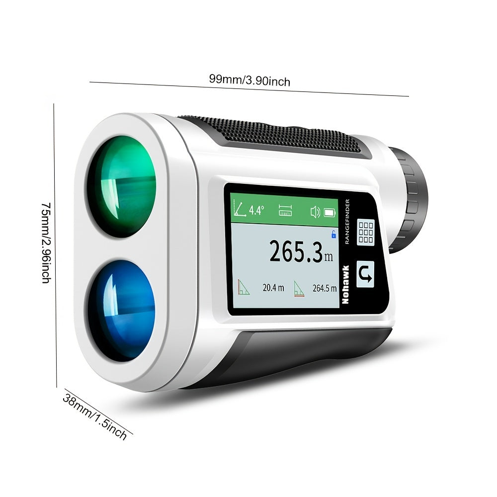 1000-Yard USB Rechargeable Laser Rangefinder Camping & Hiking - Tophatter Daily Deals