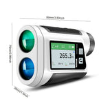 1000-Yard USB Rechargeable Laser Rangefinder Camping & Hiking - Tophatter Daily Deals