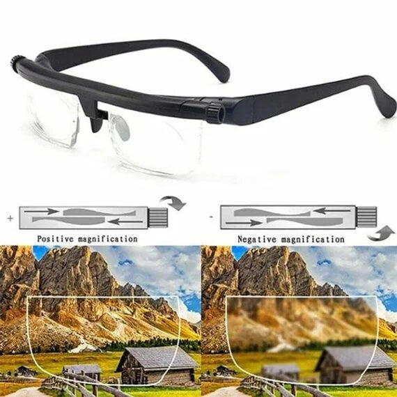 Adjustable Focus Glasses Near Far Vision Fall 2025 - Tophatter Daily Deals