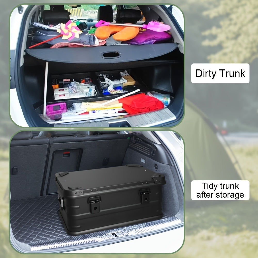 Heavy-Duty 50L Outdoor Aluminum Storage Box - Tophatter Daily Deals