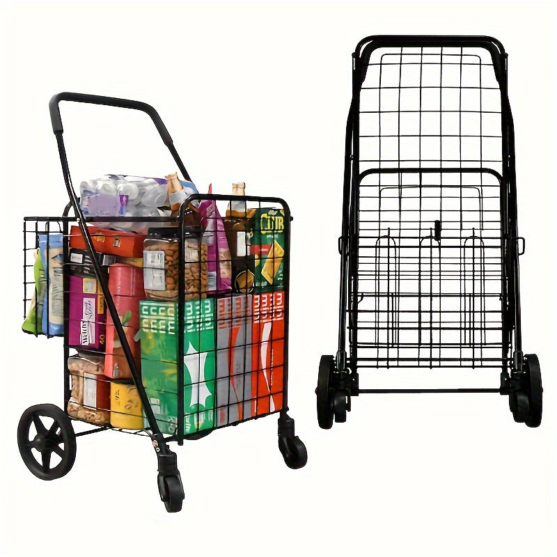 Heavy Duty Utility Shopping Cart Business & Industrial > Food Service > Food Service Carts - Tophatter Daily Deals