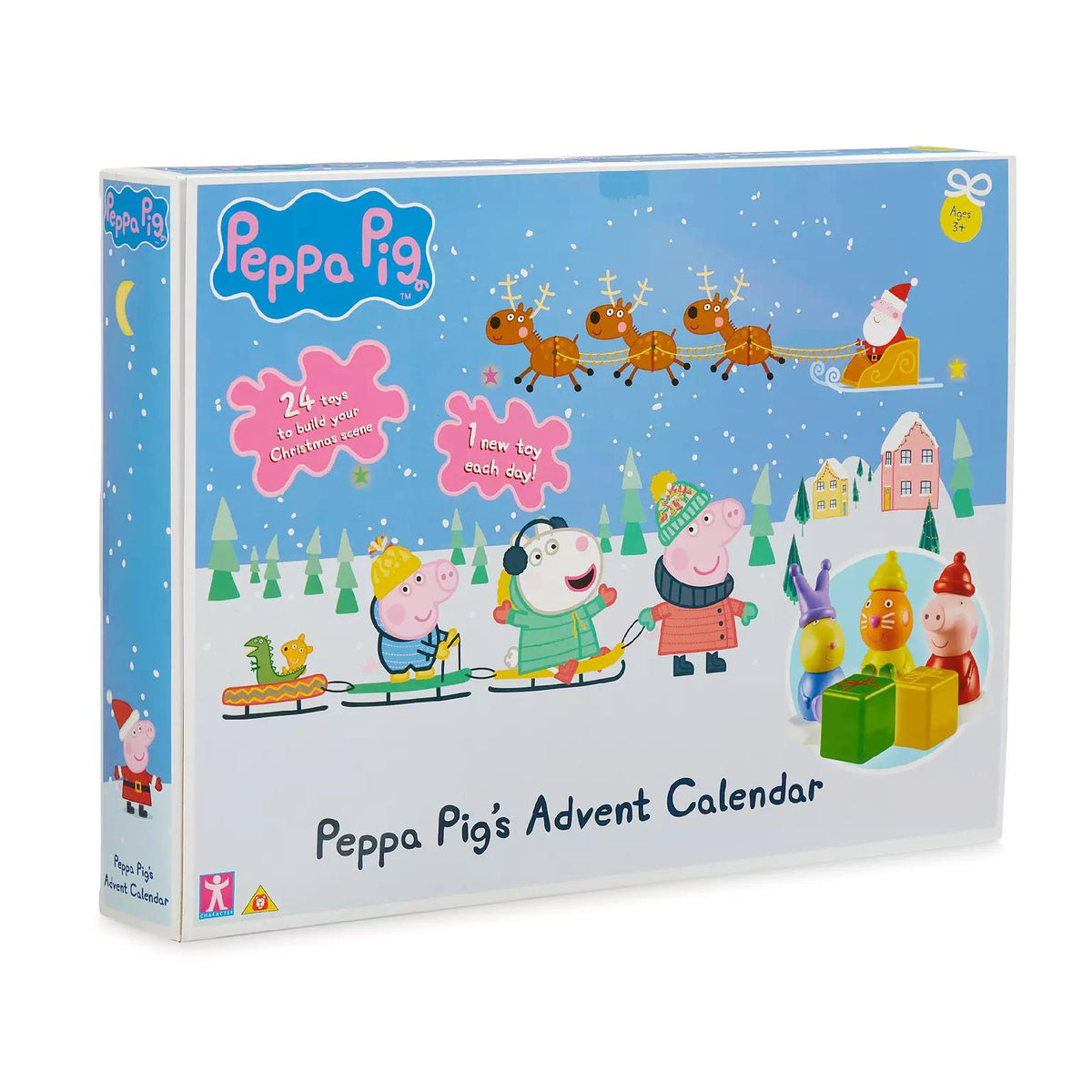 Peppa Pig Christmas Advent Calendar | Childrens Toy Figures Advent Calendar Advent Calendar - Tophatter Daily Deals