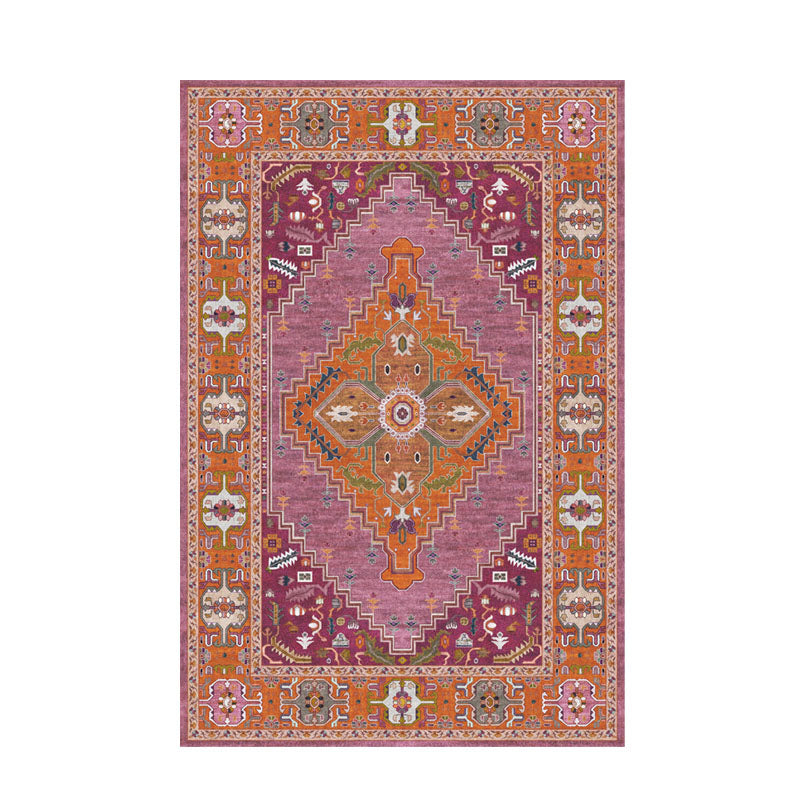 American Retro European Style Coffee Table Carpet Pink 0 - Tophatter Daily Deals