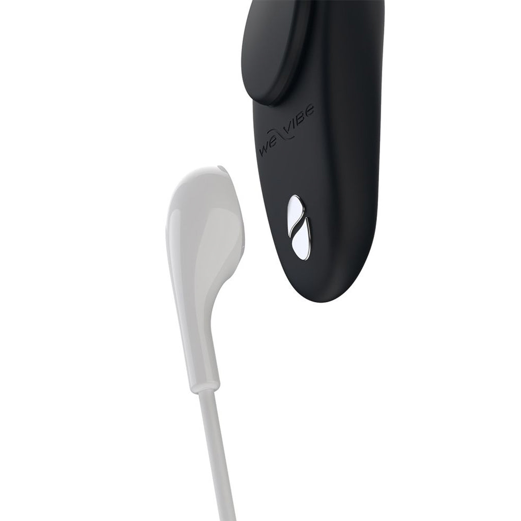 We-Vibe Moxie+ Wearable Clitoral Vibe in Satin Black Vibrators > Wearable & Panty Vibrators - Tophatter Daily Deals