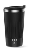 55Degree Thermostatic Automatic Mixing Cup Blender Kitchen Gadgets Black Ordinary USB 0 - Tophatter Daily Deals