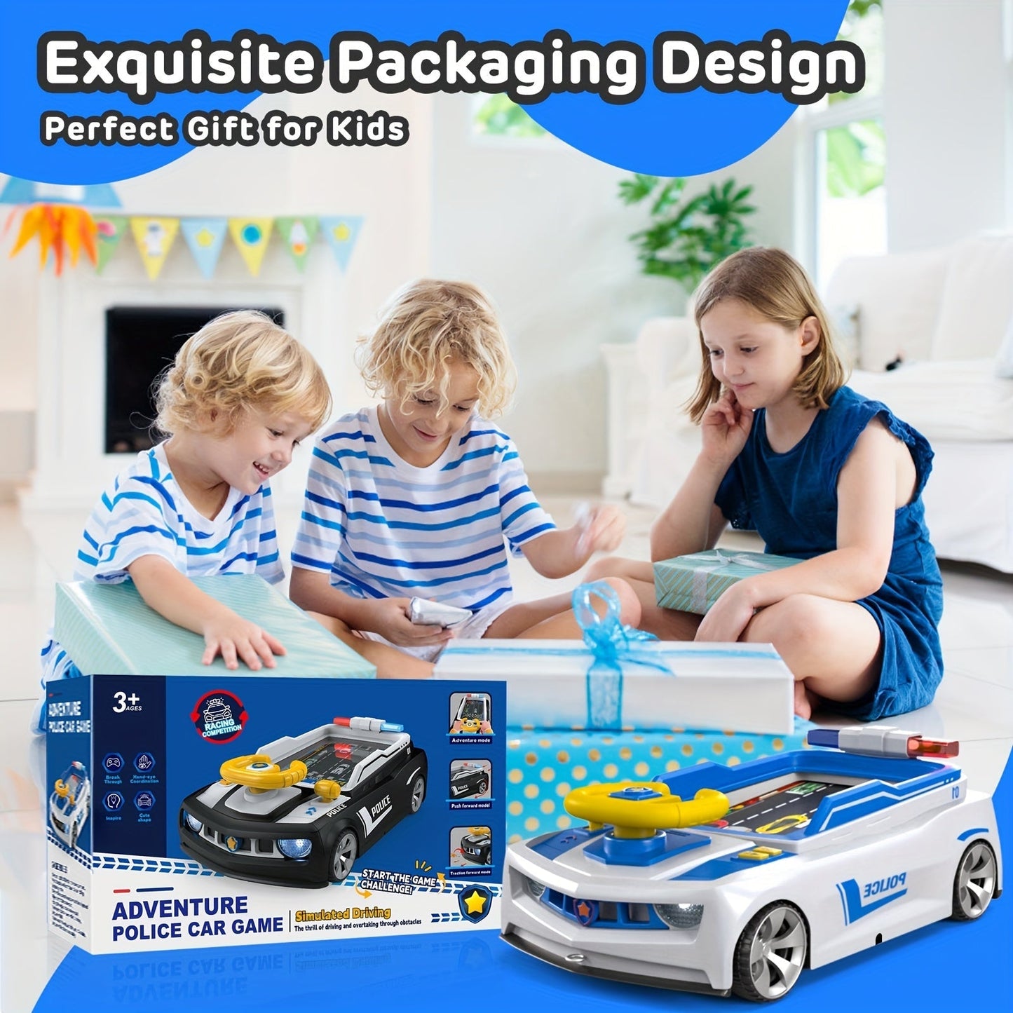 Car Play Suction Racing Game Console for Kids Toys & Games - Tophatter Daily Deals