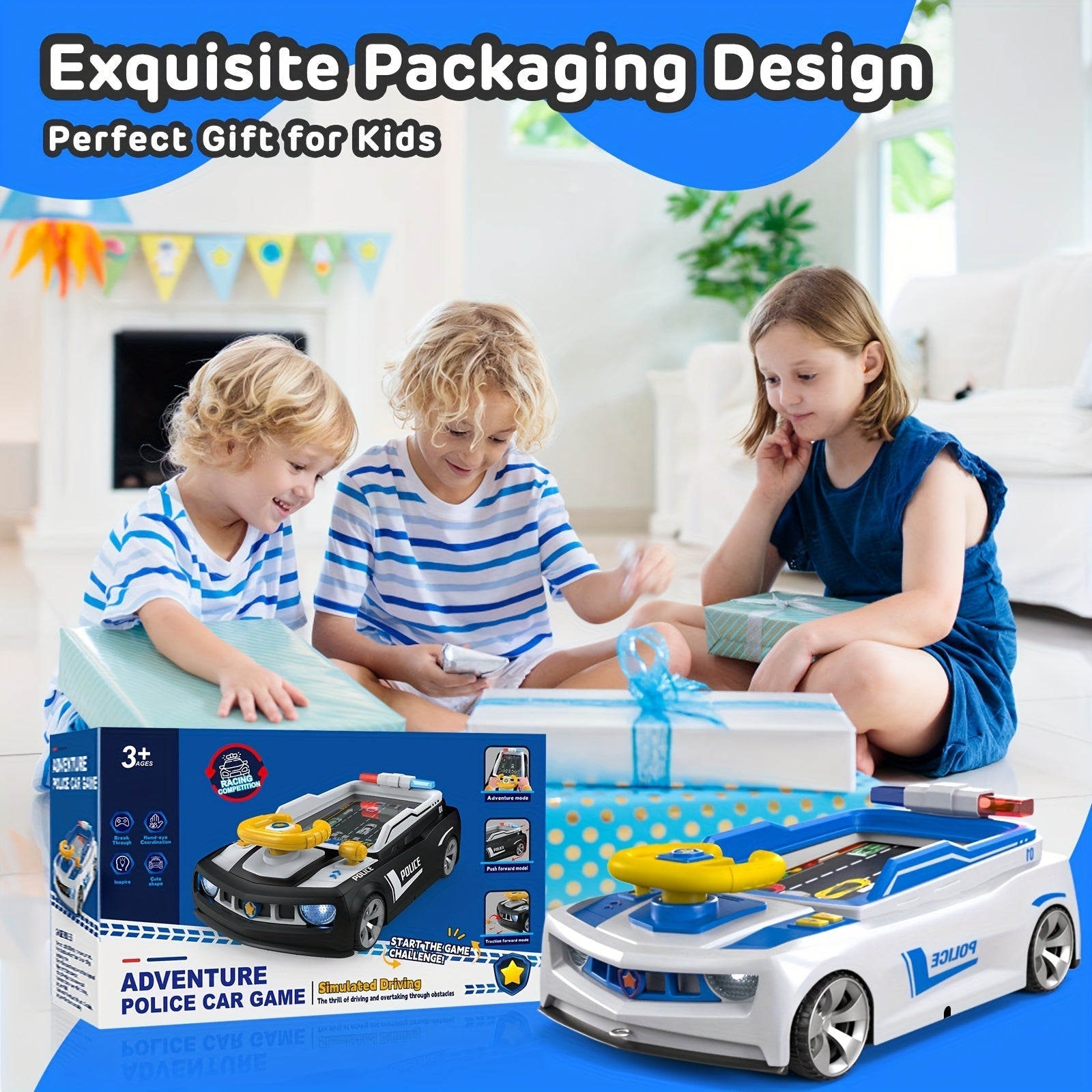 Car Play Suction Racing Game Console for Kids Toys & Games - Tophatter Daily Deals