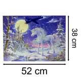 Unicorn in the Magical Forest Christmas Advent Calendar | Fairytale Calendar Advent Calendar - Tophatter Daily Deals