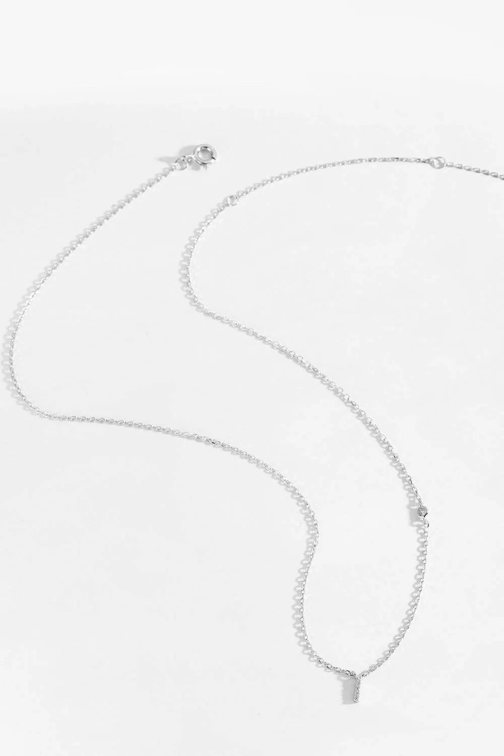 G To K Zircon 925 Sterling Silver Necklace Necklaces - Tophatter Daily Deals