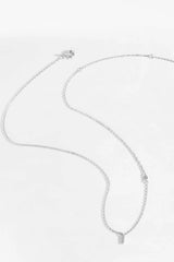 G To K Zircon 925 Sterling Silver Necklace Necklaces - Tophatter Daily Deals
