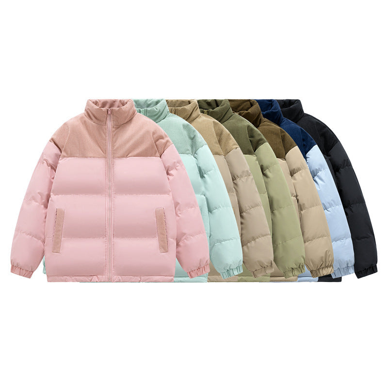 Warm Men’s Hoodie Padded Coat - Loose Boxy, Cotton Winter 3D Changing Face Moving Picture Frame - Tophatter Daily Deals