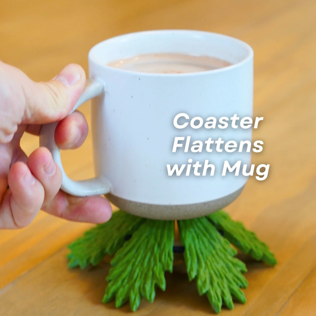 Christmas Tree Coaster Set Decor - Tophatter Daily Deals