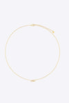 Figure 8 Lobster Clasp 925 Sterling Silver Necklace Necklaces - Tophatter Daily Deals