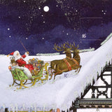Nostalgic Christmas Time Advent Calendar | Traditional Advent Calendar - A3 Advent Calendar - Tophatter Daily Deals