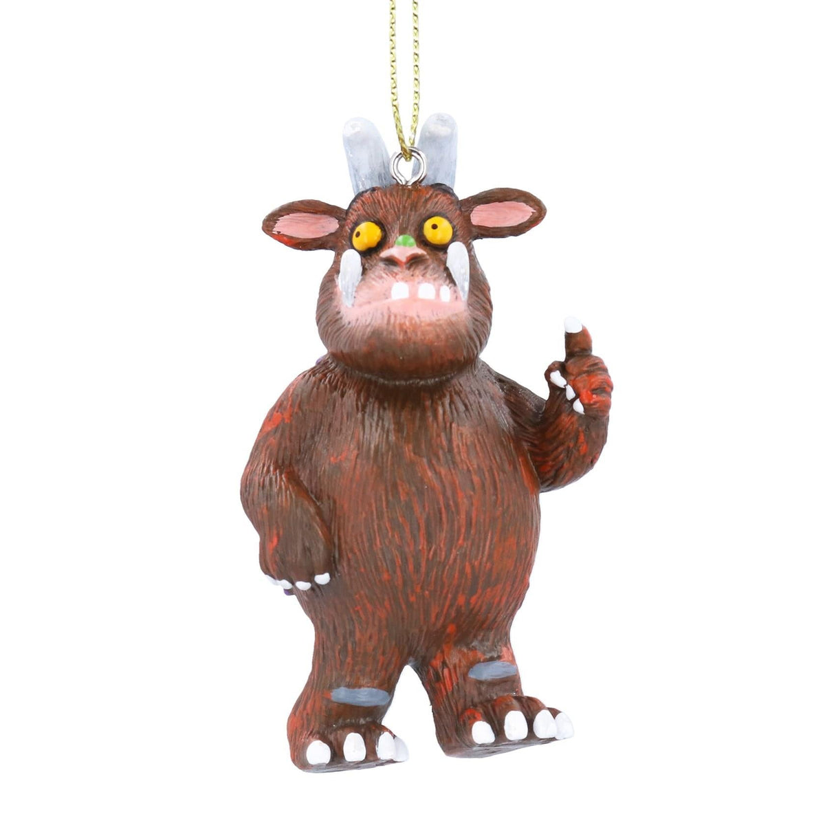 Gruffalo Christmas Tree Decoration | 3D Resin Storybook Character Ornament 7cm Baubles - Tophatter Daily Deals