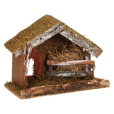 Traditional Rustic Stable Barn Christmas Decoration For Nativity Figures Nativity Set - Tophatter Daily Deals