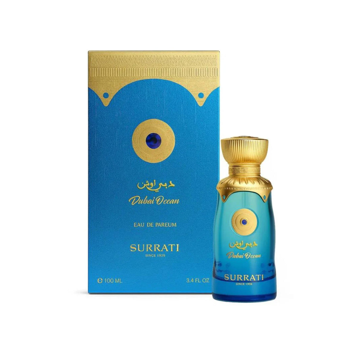 Surrati Dubai Ocean Eau De Parfum 100ml Spray - Tophatter Daily Deals