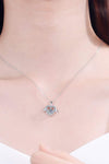 Moissanite 925 Sterling Silver Necklace Necklaces - Tophatter Daily Deals
