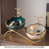 Shoe Cabinet with Golden Frame and Handles Shoe Racks & Organisers - Tophatter Daily Deals