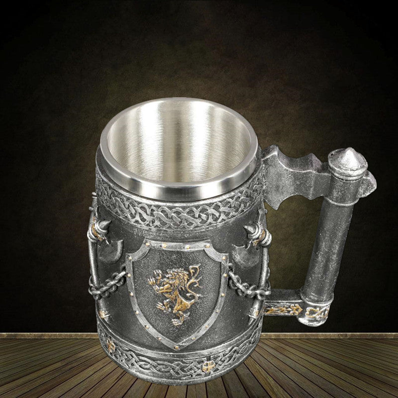 Beer Mugs Stein Tankard Double Headed Eagle Winged Sword 6style 0 - Tophatter Daily Deals
