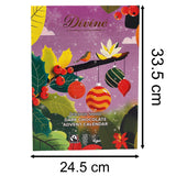 Divine Fairtrade Dark Chocolate Christmas Advent Calendar | 70% Cocoa Dark Chocolate Advent Calendar | Vegan Chocolate Christmas Calendar 85g Advent Calendar - Tophatter Daily Deals