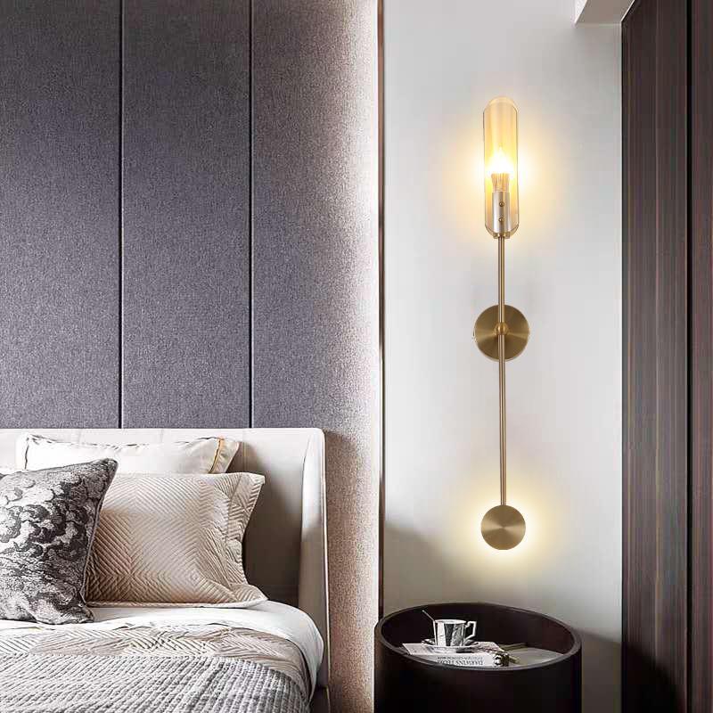 Bedside Lamp Art Personality Wall Lamp Bedroom 0 - Tophatter Daily Deals