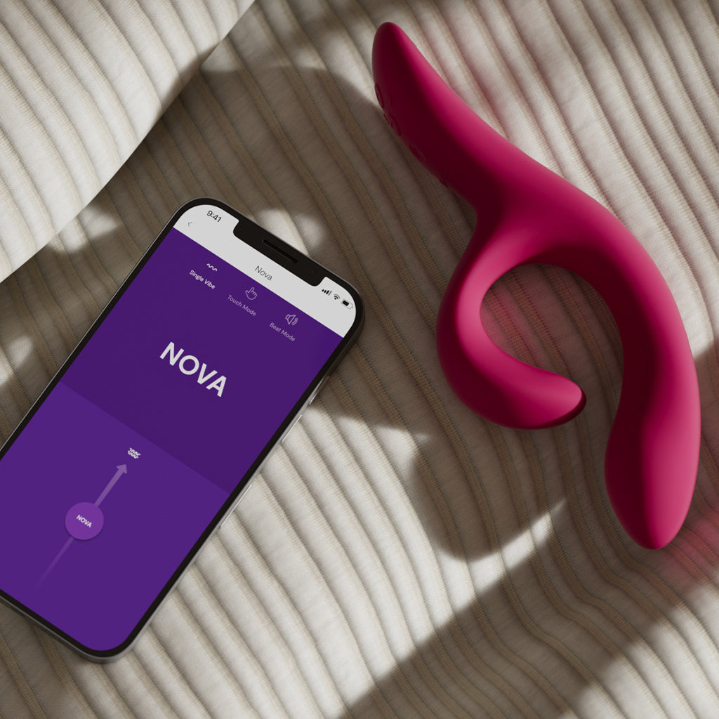 We-Vibe Nova 2 Rabbit Vibe in Fuchsia Vibrators > Rabbit Vibrators - Tophatter Daily Deals