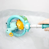Bath Toy Dinosaur Fishing Fishing Toy Can Spray Water Pinch Called Fishing Net 0 - Tophatter Daily Deals