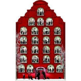 Deluxe Traditional Card Advent Calendar Large - Nostalgic Christmas House Advent Calendar - Tophatter Daily Deals