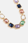 Glass Stone Alloy Necklace Necklaces - Tophatter Daily Deals