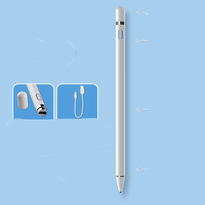 Applicable To Active Flat-panel Touch Magnetic Rechargeable Stylus 1 Style 1PC 0 - Tophatter Daily Deals
