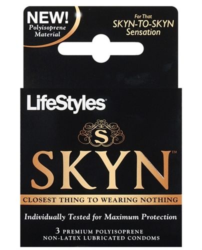 Skyn Original - Non-Latex Lubricated Condoms - 3 Pack > Essentials > Condoms - Tophatter Daily Deals