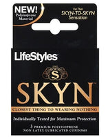 Skyn Original - Non-Latex Lubricated Condoms - 3 Pack > Essentials > Condoms - Tophatter Daily Deals