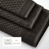 Cotton Diamond Waffle Weave Bath Towel Set - Grayson Collection Bath - Tophatter Daily Deals