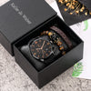 Gift Box Set Men's Quartz Watch Bracelet Fashion Jack Bracelets - Tophatter Daily Deals