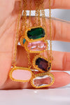 Copper 14K Gold-Plated Pendant Necklace Necklaces - Tophatter Daily Deals